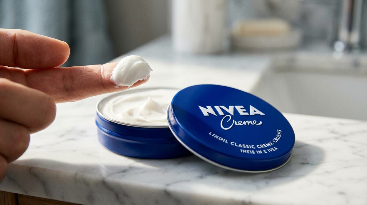 ontdek het verrassende gebruik van de bekende nivea-crème dat veel mensen niet kennen en dat het uiterlijk van je huid kan verbeteren.